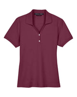 Devon & Jones Women's Pima Piqué Polo. D100W - Burgundy