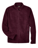 CORE365 Men's Journey Fleece Jacket. 88190 - Burgundy