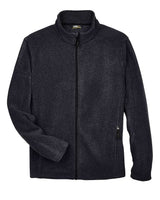 CORE365 Men's Journey Fleece Jacket. 88190 - Heather Charcoal