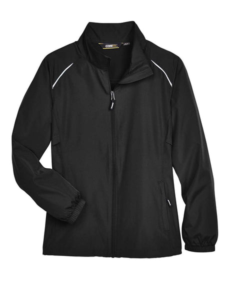 CORE365 Women's Techno Lite Motivate Unlined Lightweight Jacket. 78183 - Black