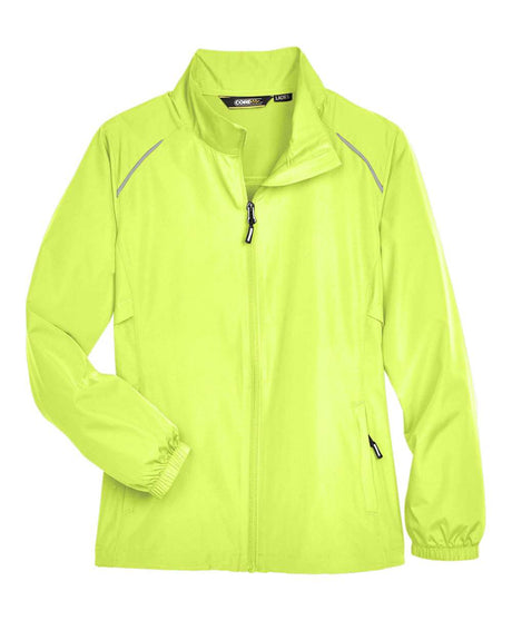 CORE365 Women's Techno Lite Motivate Unlined Lightweight Jacket. 78183 - Safety Yellow