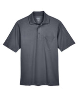 CORE365 Men's Origin Performance Piqué Polo with Pocket. 88181P - Carbon