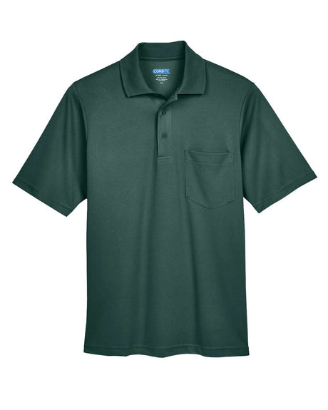 CORE365 Men's Origin Performance Piqué Polo with Pocket. 88181P - Forest