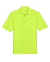 CORE365 Men's Origin Performance Piqué Polo with Pocket. 88181P - Safety Yellow