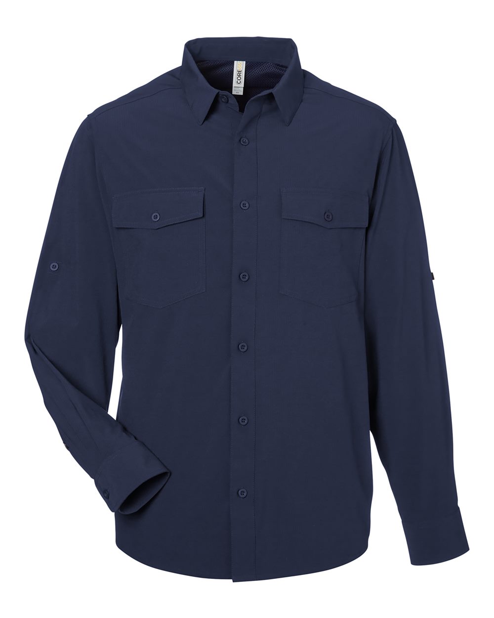 CORE365 Men's Ultra UVP® Marina Shirt. CE510L - Classic Navy