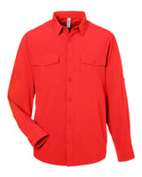 CORE365 Men's Ultra UVP® Marina Shirt. CE510L - Marina Red