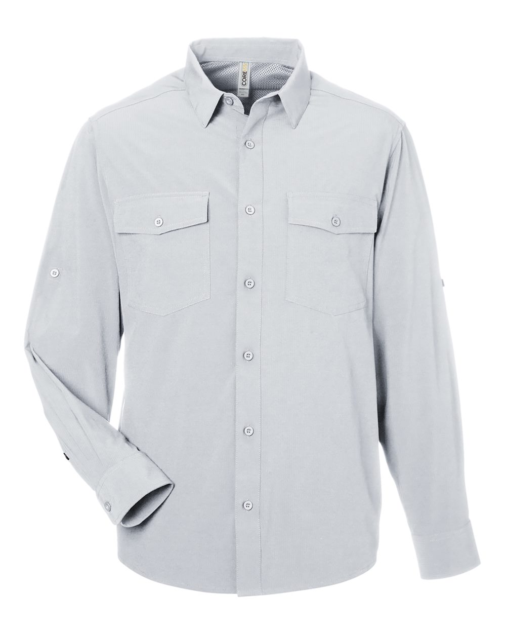 CORE365 Men's Ultra UVP® Marina Shirt. CE510L - Platinum