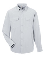 CORE365 Men's Ultra UVP® Marina Shirt. CE510L - Platinum