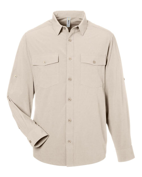 CORE365 Men's Ultra UVP® Marina Shirt. CE510L - Stone