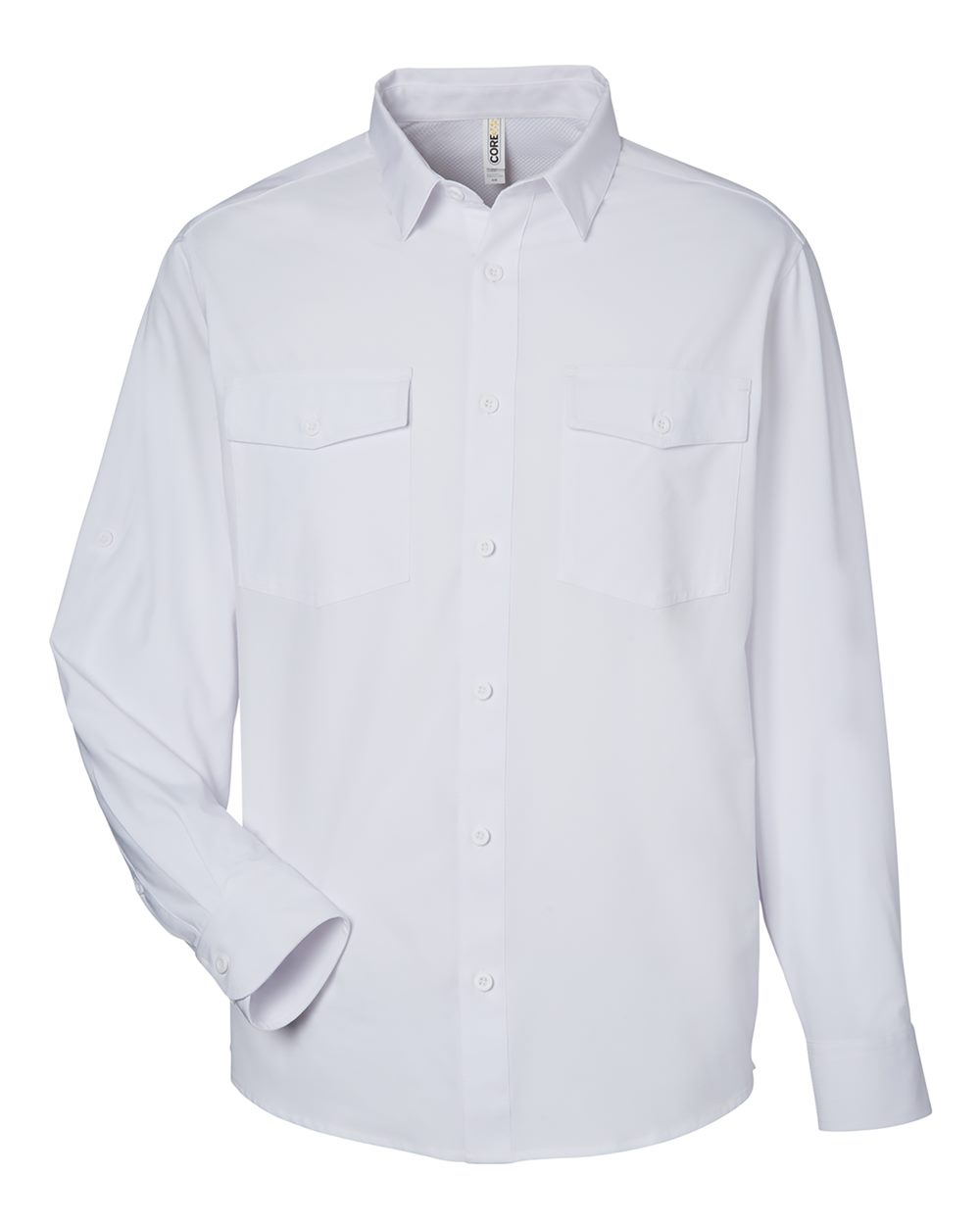 CORE365 Men's Ultra UVP® Marina Shirt. CE510L - White