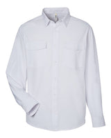 CORE365 Men's Ultra UVP® Marina Shirt. CE510L - White