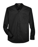 CORE365 Men's Operate Twill Dress Shirt. 88193 - Black