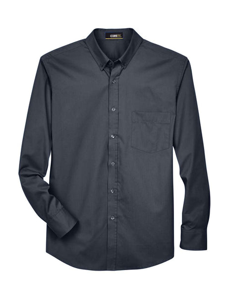 CORE365 Men's Operate Twill Dress Shirt. 88193 - Carbon