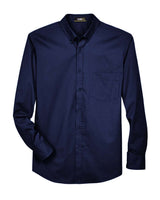 CORE365 Men's Operate Twill Dress Shirt. 88193 - Classic Navy