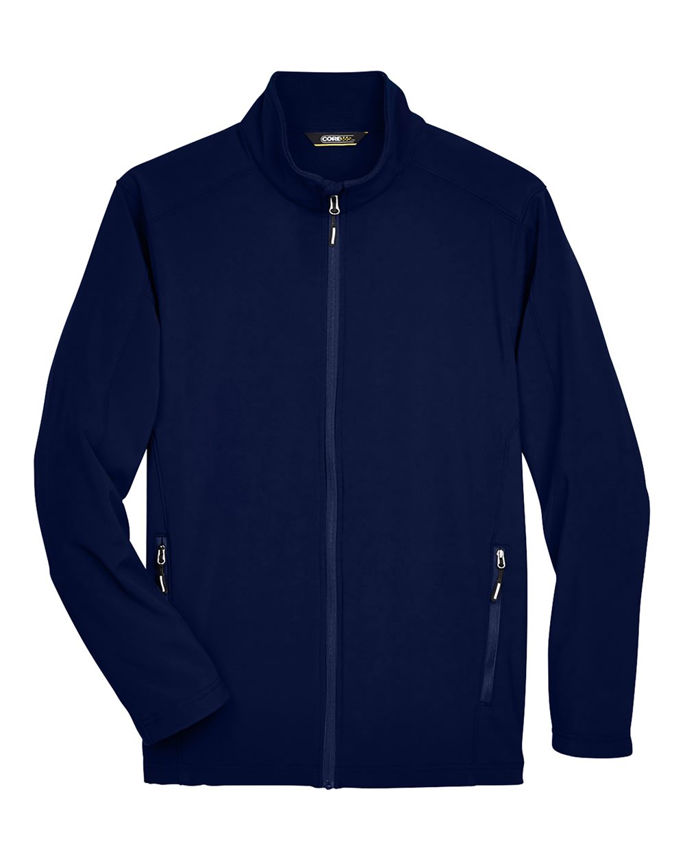 CORE365 Men's Cruise Two-Layer Fleece Bonded Soft Shell Jacket. 88184 - Classic Navy