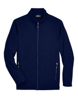 CORE365 Men's Cruise Two-Layer Fleece Bonded Soft Shell Jacket. 88184 - Classic Navy