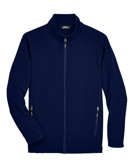 CORE365 Men's Cruise Two-Layer Fleece Bonded Soft Shell Jacket. 88184 - Classic Navy