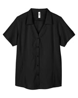 CORE365 Women's Ultra UVP® Marina Shirt. CE510W - Black