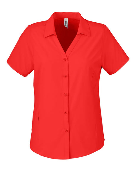 CORE365 Women's Ultra UVP® Marina Shirt. CE510W - Marina Red