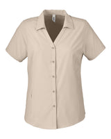 CORE365 Women's Ultra UVP® Marina Shirt. CE510W - Stone