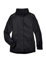 CORE365 Women's 3-in-1 Jacket with Fleece Liner. 78205 - Black