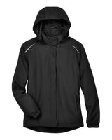 CORE365 Women's Brisk Insulated Jacket. 78189 - Black