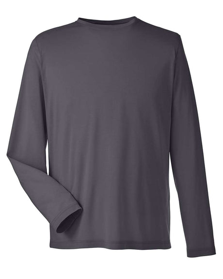 CORE365 Unisex Fusion ChromaSoft™ Performance Long Sleeve T-Shirt. CE111L - Carbon