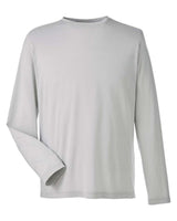 CORE365 Unisex Fusion ChromaSoft™ Performance Long Sleeve T-Shirt. CE111L - Platinum