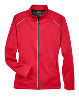 CORE365 Women's Techno Lite Three-Layer Knit Tech-Shell. CE708W - Classic Red