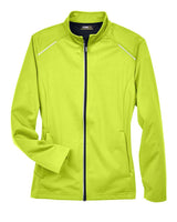 CORE365 Women's Techno Lite Three-Layer Knit Tech-Shell. CE708W - Safety Yellow