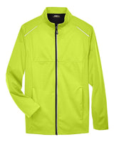 CORE365 Men's Techno Lite Three-Layer Knit Tech-Shell. CE708 - Safety Yellow