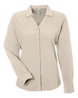 CORE365 Women's Ultra UVP® Marina Shirt. CE510LW - Stone