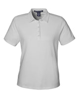 Devon & Jones Women's Raleigh Stretch Polo. DG120W - Grey