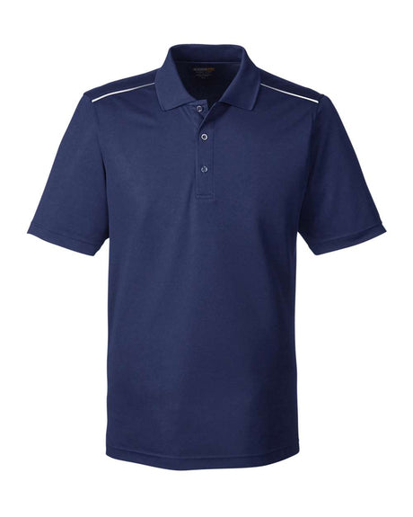 CORE365 Men's Radiant Performance Piqué Polo with Reflective Piping. 88181R - Classic Navy