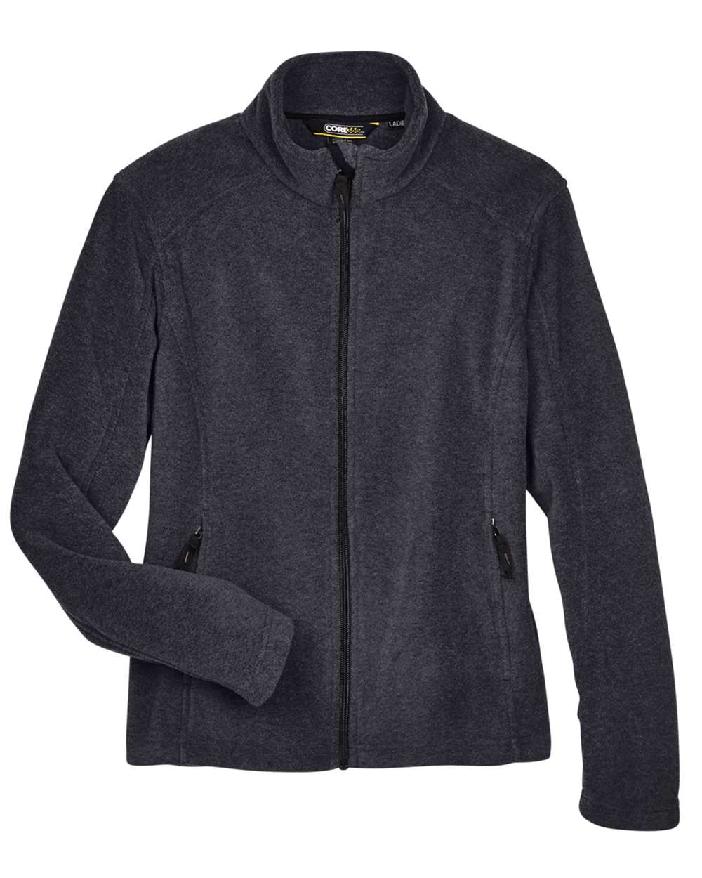 CORE365 Women's Journey Fleece Jacket. 78190 - Heather Charcoal