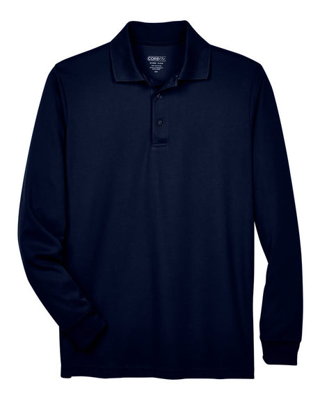 CORE365 Men's Tall Pinnacle Performance Long Sleeve Piqué Polo. 88192T - Classic Navy