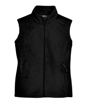 CORE365 Women's Journey Fleece Vest. 78191 - Black