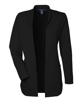 Devon & Jones Women's Raleigh Stretch Cardigan. DP125W - Black