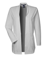 Devon & Jones Women's Raleigh Stretch Cardigan. DP125W - Grey