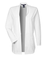 Devon & Jones Women's Raleigh Stretch Cardigan. DP125W - White