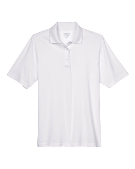 CORE365 Men's Tall Origin Performance Piqué Polo. 88181T - White