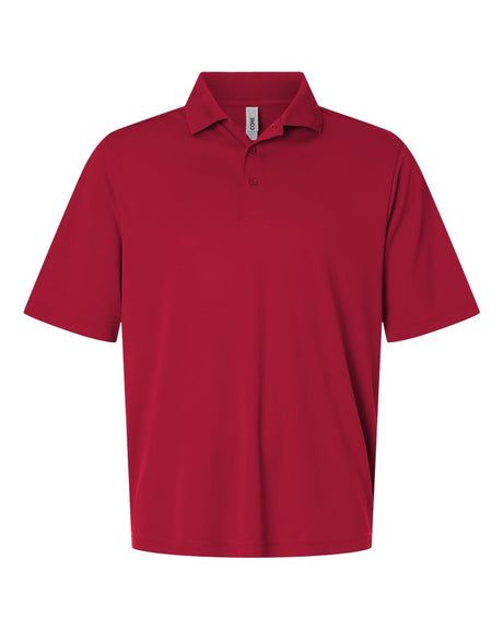 CORE365 Men's Tall Nova Performance Pique Polo. CE108T - Classic Red