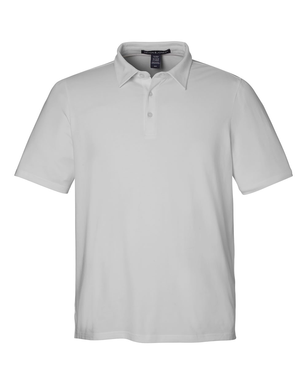 Devon & Jones Men's Raleigh Stretch Polo. DG120 - Grey