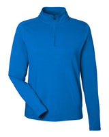 Devon & Jones Women's Raleigh Stretch Quarter-Zip Pullover. DG425W - French Blue