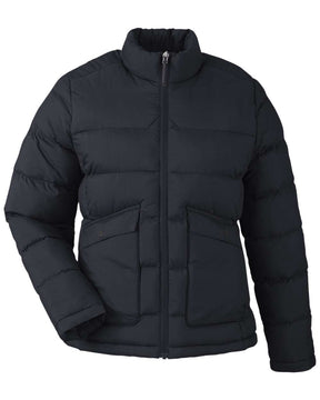 CORE365 Women's Inspire Puffer Jacket. CE720W - Black