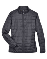 CORE365 Women's Prevail Packable Puffer Jacket. CE700W - Carbon
