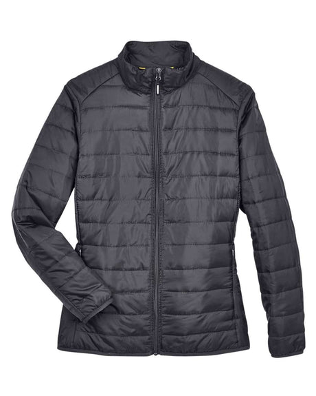 CORE365 Women's Prevail Packable Puffer Jacket. CE700W - Carbon
