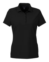 Devon & Jones Women's CrownLux Performance® Windsor Welded Polo. DG110W - Black