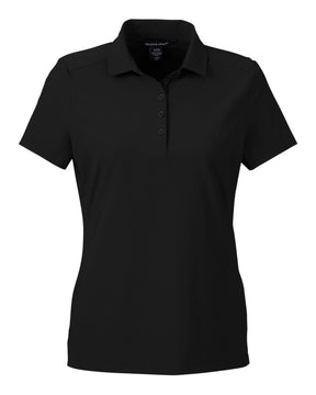 Devon & Jones Women's CrownLux Performance® Windsor Welded Polo. DG110W - Black