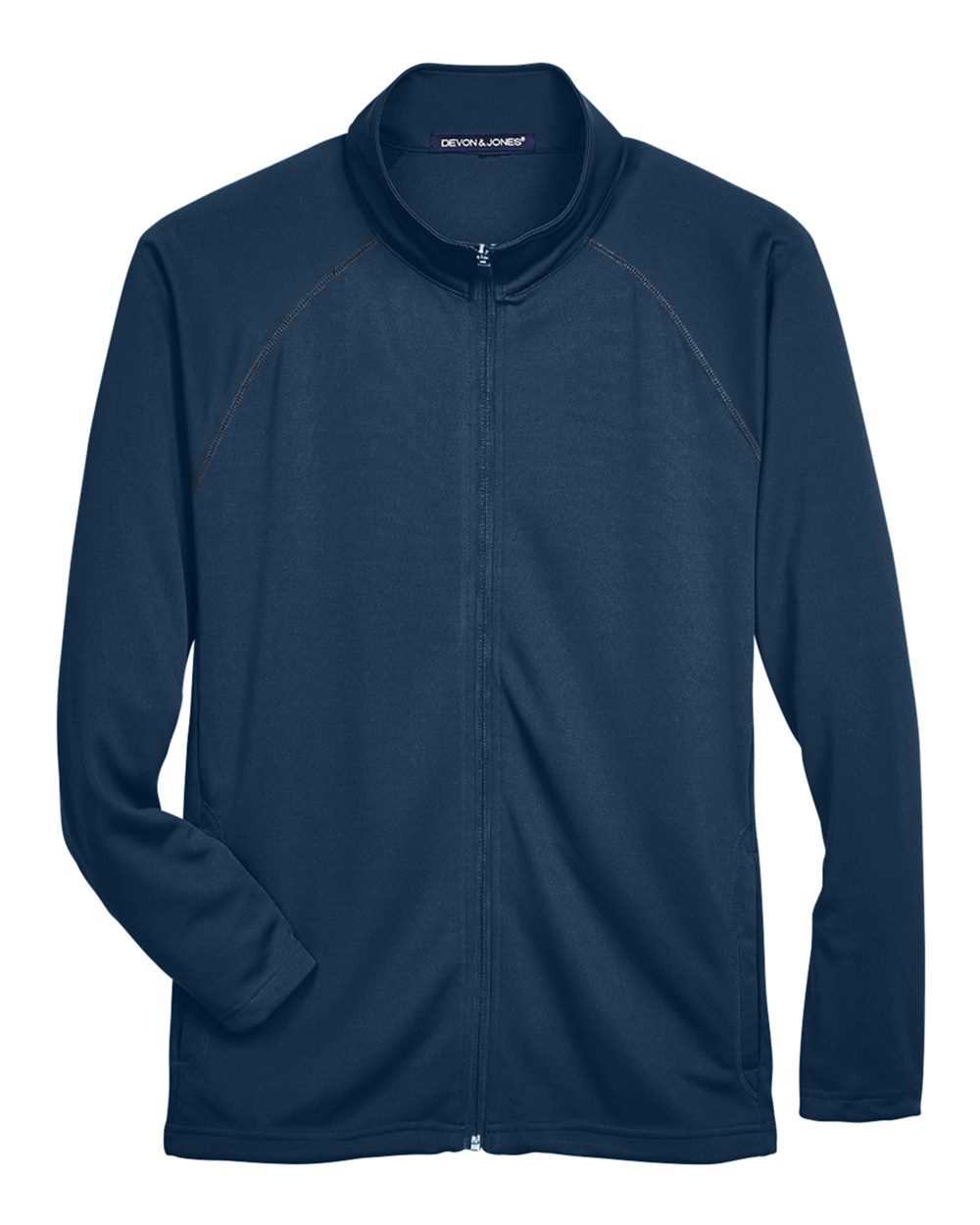 Devon & Jones Men's Stretch Tech-Shell® Compass Full-Zip Jacket. DG420 - Navy